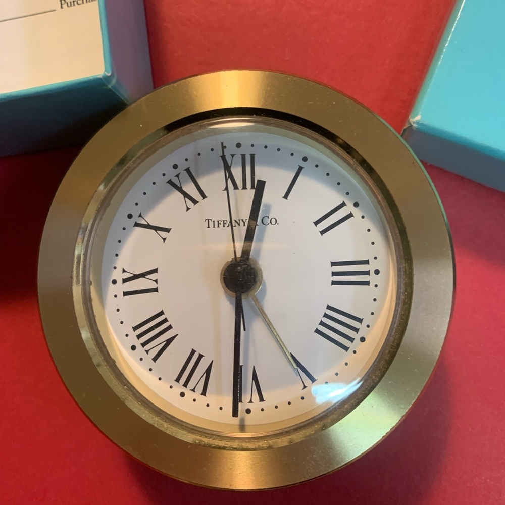 Coming Soon - Tiffany & Co. Desk Clock